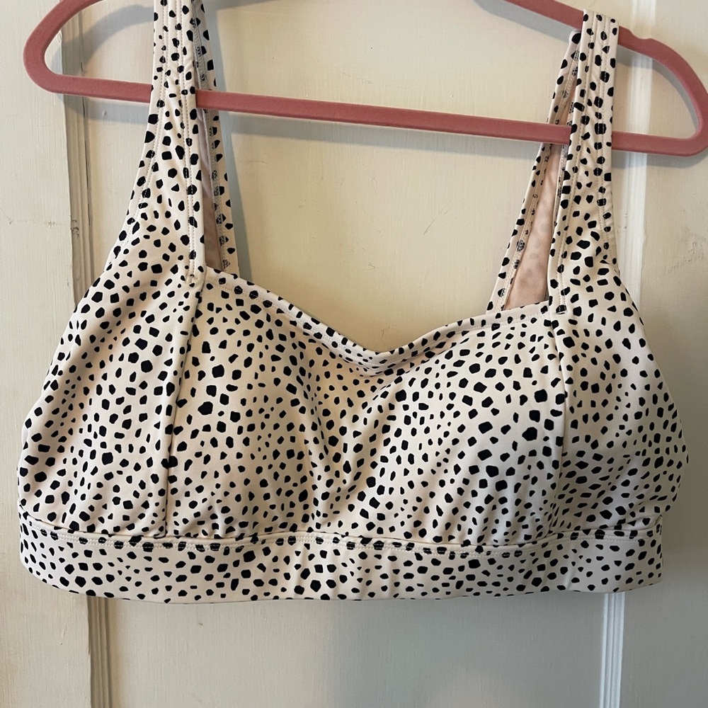 Kona Sol Cream and Black Polka Dot Bra